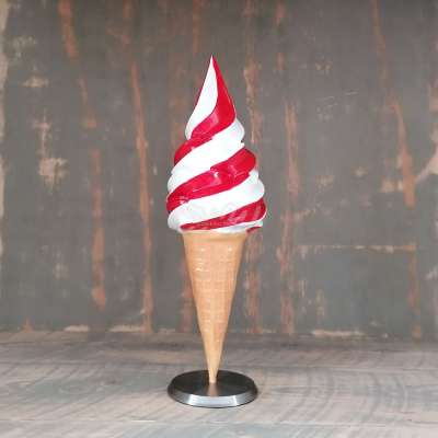 Eistüte Deko 138 Cm D&W Soft-Eis Waffel Deko 138 Cm Für Eisdiele Schoko Vanille