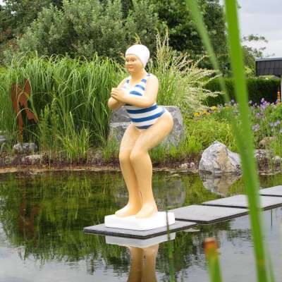 Deko Werbe Figur Menschen Haus Garten Dekoration Werbung kaufen
