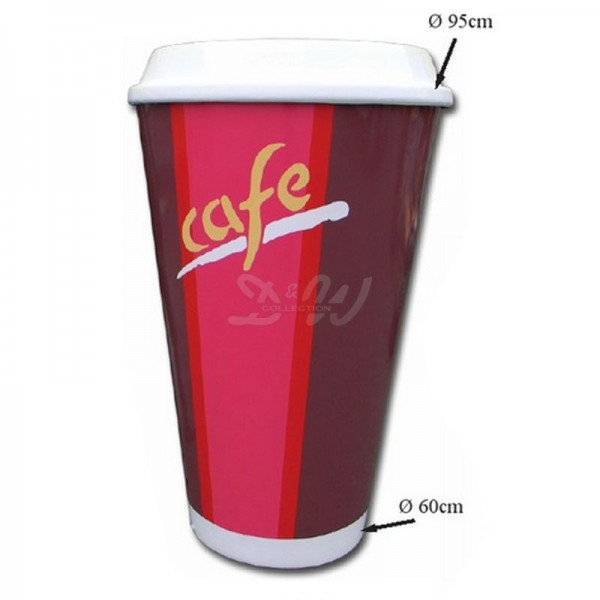 Coffee 2 go / Coffee to go - Kaffeebecher 155 cm