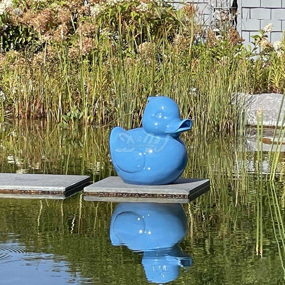 Badeente Aus Vinyl – Farbwechsel Blau, 5,5 Cm, Mit Quietschfunktion, Für Sammler & Parties