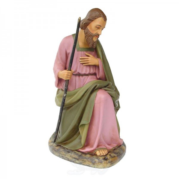 Josef kniend Krippenfigur (groß)