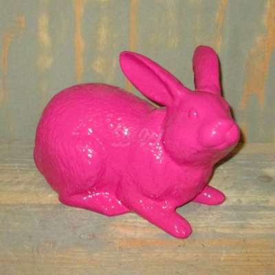 AniPlants Gartenfigur „Hase“ – Süße Gras-Deko, 48 Cm, Wetterfest & Formstabil