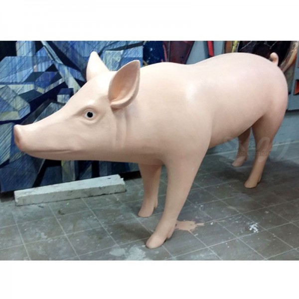 Schwein - Riesenschwein natürliche Bemalung 320 cm (lebensgroß)