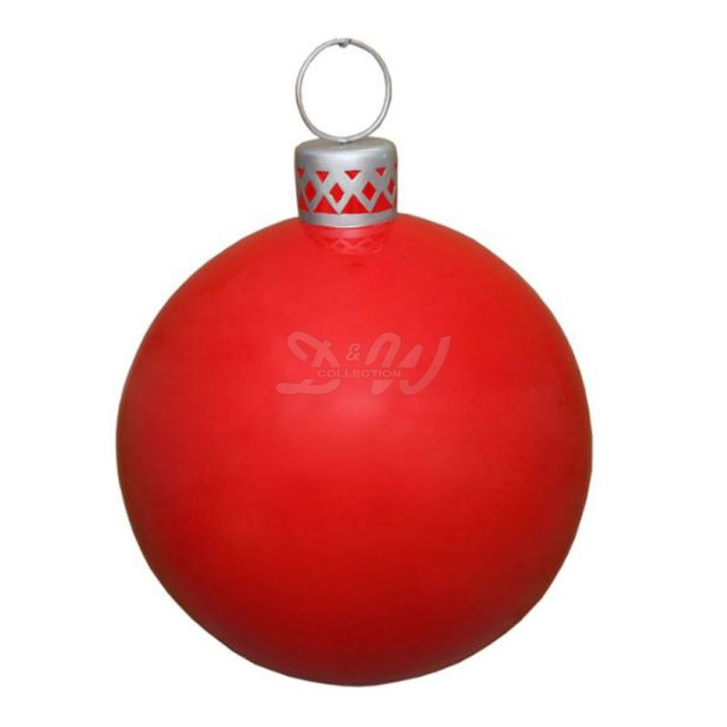 Deko Kugel Werbe Figur Baumschmuck Weihnachten rot 75 cm